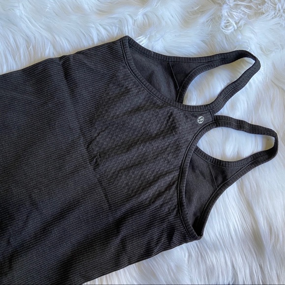 SOLD | Lululemon Ebb To Street Tank Dark Grey - Picture 6 of 7